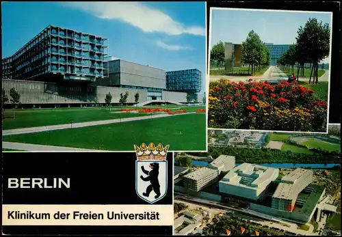 Ansichtskarte Berlin Klinikum der Freien Universität - 3 Bild 1983