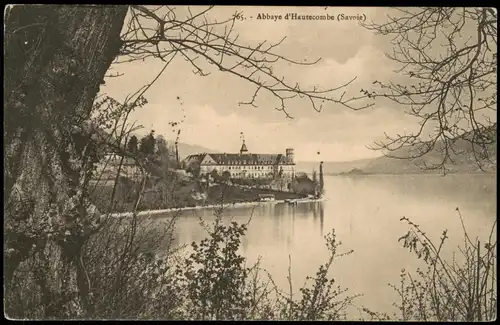 CPA Aix-les-Bains Abbaye d'Hautecombe Savoie 1912