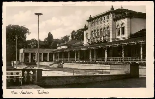 Ansichtskarte Bad Nauheim Kurhaus 1938