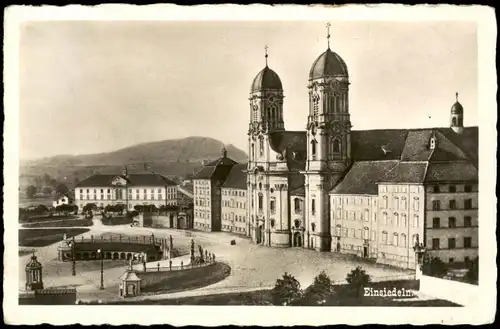 Ansichtskarte Einsiedeln Panorama-Ansicht 1935
