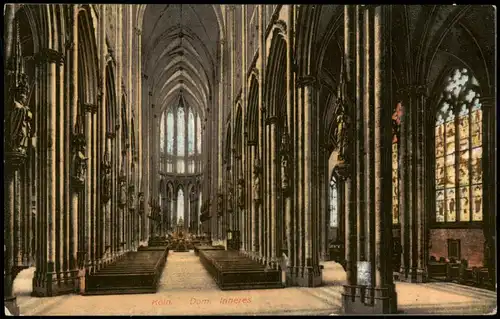 Ansichtskarte Köln Kölner Dom - Chor 1911