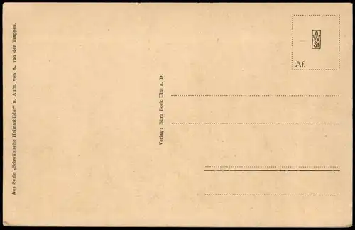 Ansichtskarte Ulm a. d. Donau Seelturm Zundeltorturm Zundeltortürmchen 1920