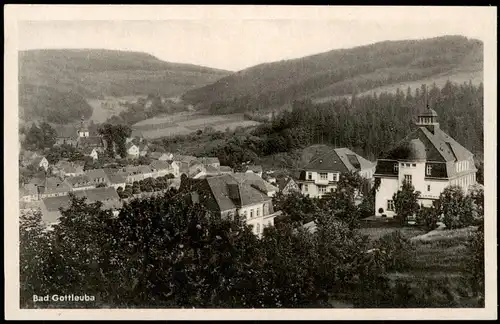 Bad Gottleuba-Berggießhübel Panorama-Ansicht von Bad Gottleuba 1930