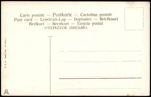 Ansichtskarte  Kinder Künstlerkarte Mädchen am Ofen Typen Holland 1913