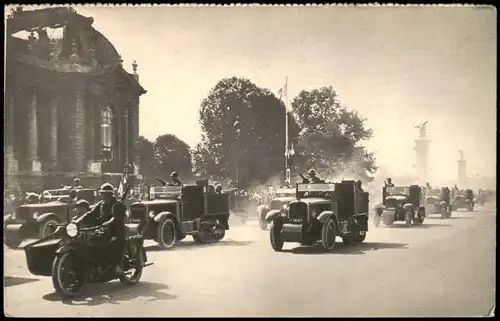 Militär & Propaganda (Frankreich): Défilé de Dragons portés 14 Juillet 1910