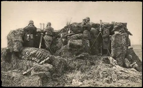 Militär & Propaganda (Frankreich) Aux manoeuvres  d'Artillerie. 1910