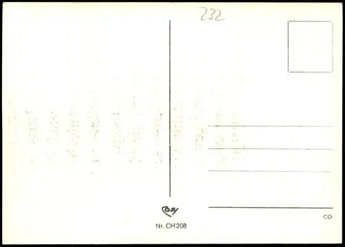 Humor-Karte "Schatzi daheim ist's doch am schönsten" Wanderer küsst Schwein 1970