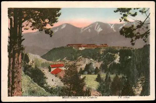 CPA .Frankreich Mont-Louis - La Citadelle Frankreich 1943