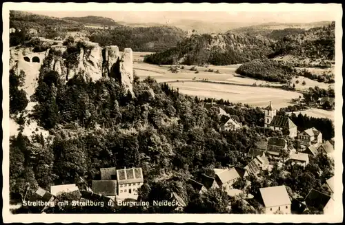 Forchheim (Oberfranken) Streitberg Streitburg Burgruine Neideck 1956