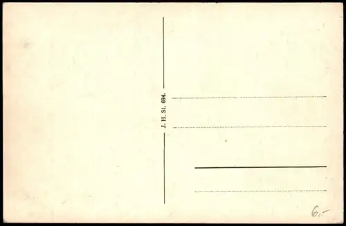 Ansichtskarte Kronach Wasserstraße, Teilansicht mit Häusern 1940