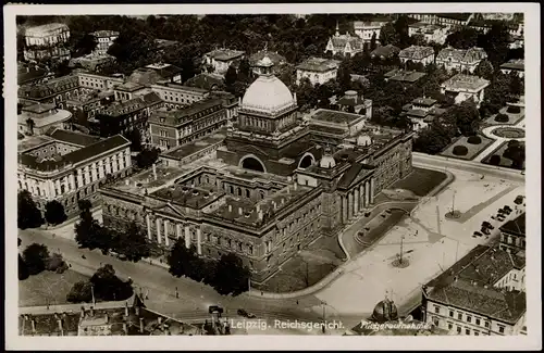 Ansichtskarte Leipzig Reichsgericht Fregeraufnahme 1938