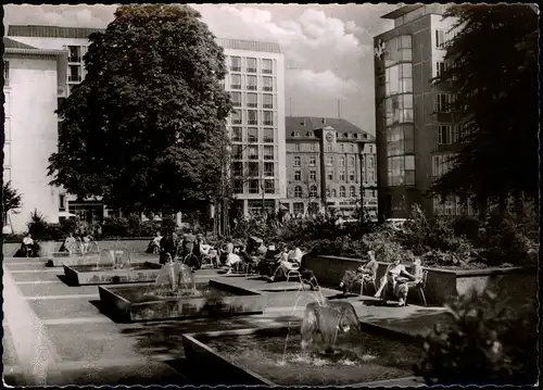 Ansichtskarte Hannover Georgsplatz 1962 Maschinen-  "Hausfrauen-Ausstellung"