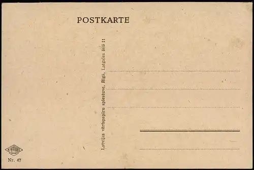 Riga Rīga Ри́га Dünaufer Daugavas mala Panorama-Ansicht 1940