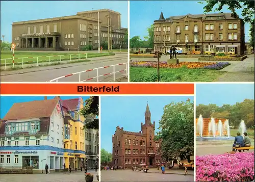 Bitterfeld Kulturoalast, HO-Hotel Central, Walther-Rathenaus-Straße    1978