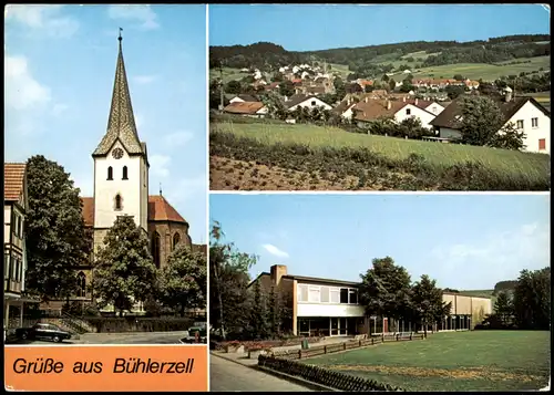 Bühlerzell Lk Schwäbisch Hall Gasthaus ZUR FRÜHMESS, Stadt Kirche 1969