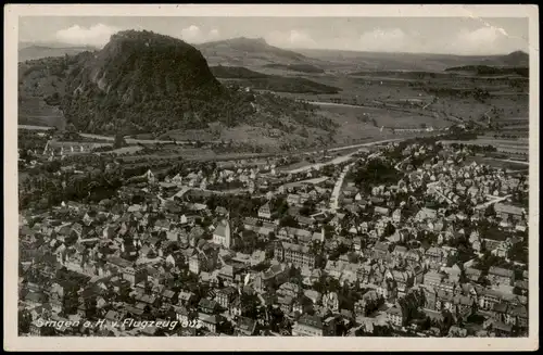 Ansichtskarte Singen (Hohentwiel) Luftbild 1934