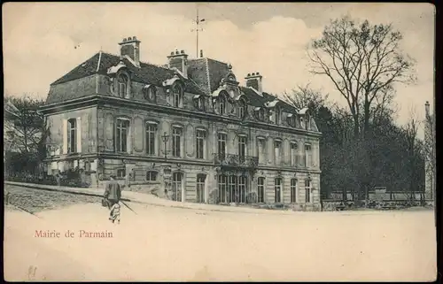 CPA Parmain Mairie de Parmain 1900