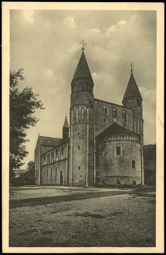 Ansichtskarte Gernrode-Quedlinburg Stiftskirche St. Cyriaci 1920