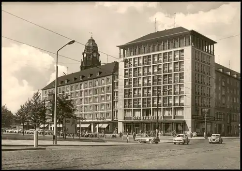 Ansichtskarte Innere Altstadt-Dresden Ringstraße, Wartburg 311 1969
