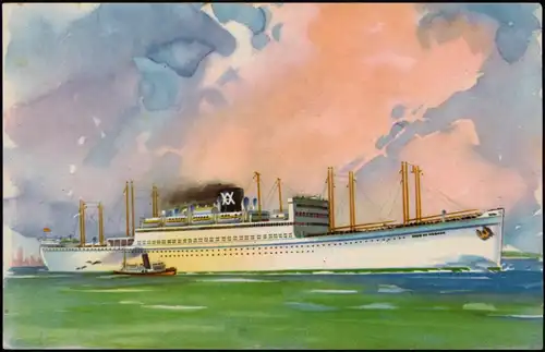 CABO DE BUENA ESPERANZA CABO DE HORNOS Schiffe Dampfer Steamer 1964