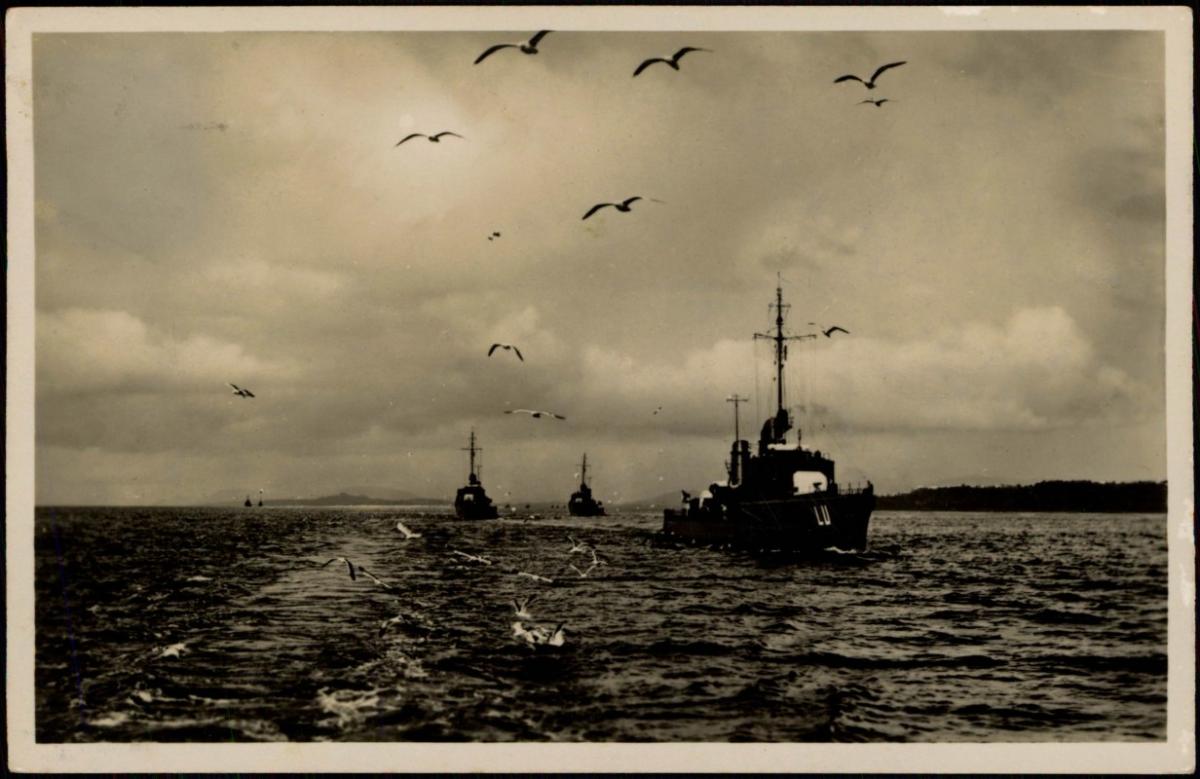 Schiffe Kriegsschiffe (Marine) Torpedoboote Luchs Jaguar und Leopard