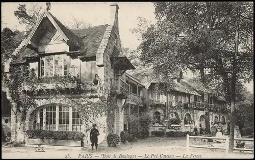 CPA Paris Bois de Boulogne Le Pré Catelan 1 La Ferme 1910