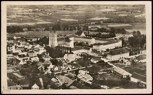 Ansichtskarte Admont Luftaufnahme Luftbild 1928