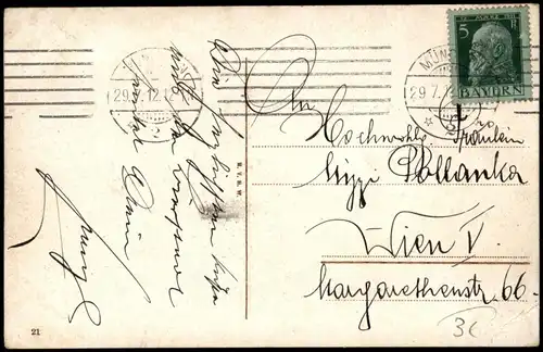 Ansichtskarte München Löwenbräukeller, Straßenbahn 1912  Rollstempel,