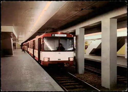 Ansichtskarte Frankfurt am Main Hauptwache U-Bahn 1966