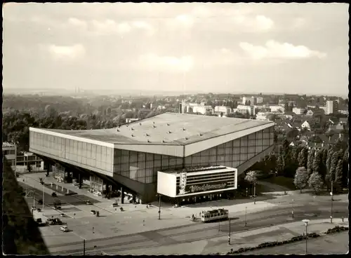 Ansichtskarte Essen (Ruhr) Essen Gruga-Halle, Stadt 1960