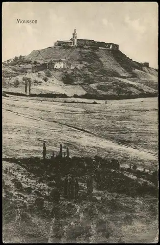 CPA Moselbrück Pont-à-Mousson Ansicht 1. Weltkrieg 1917  Feldpoststempel