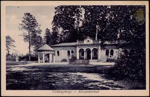 Ansichtskarte Bad Alexandersbad Kurhaus 1924