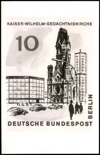 Tegel-Berlin   Flughafen Tegel 1966  mit Stempel-Datum 6.6.66