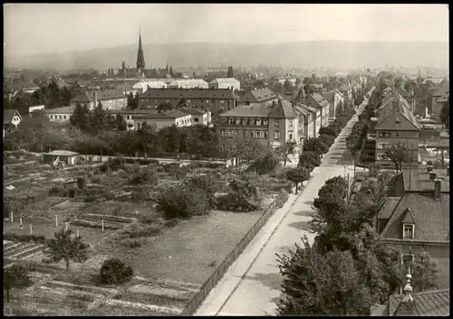 Ansichtskarte Leuben-Dresden Panorama-Ansicht zur DDR-Zeit 1967/1966