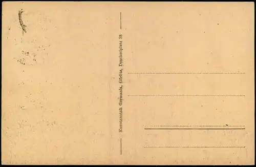 Postcard Ortelsburg (Ostpreußen) Szczytno Stadtpartie 1916
