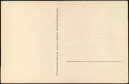 Ansichtskarte Partenkirchen-Garmisch-Partenkirchen Kriegerdenkmal 1930