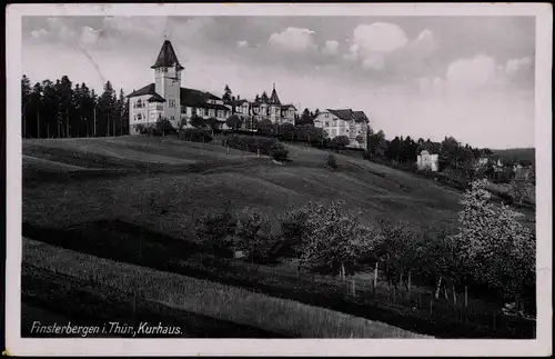 Ansichtskarte Finsterbergen-Friedrichroda Kurhaus 1942