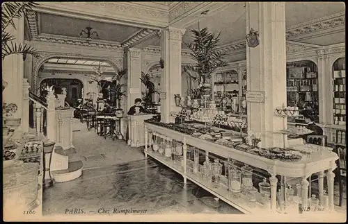 CPA Paris Chez Rumpelmayer 1912