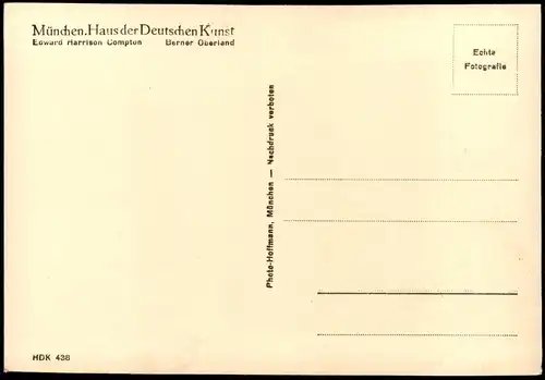 Kunst-AK Edward Harrison Compton "Berner Oberland" München Deutschen Kunst 1950
