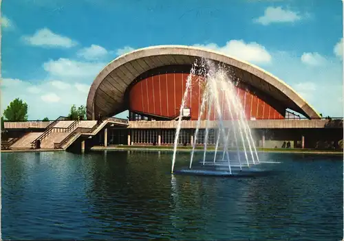 Ansichtskarte Tiergarten-Berlin Kongreßhalle 1964