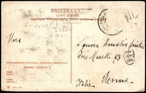 Postkaart Den Haag Den Haag S-GRAVENHAGE Koninklijk Paleis 1905