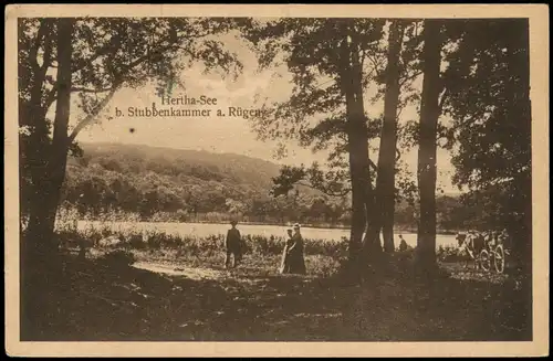 Stubbenkammer-Sassnitz Hertha-See b. Stubbenkammer a. Rügen 1925