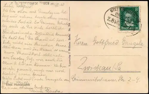 Postcard Kolberg Kołobrzeg Hafen, Schulschiff - Mole 1931  gel. Bahnpost Stettin