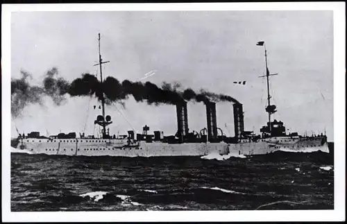 Ansichtskarte  SMS Kolberg Schiffe/Schifffahrt - Kriegsschiffe (Marine) 1960