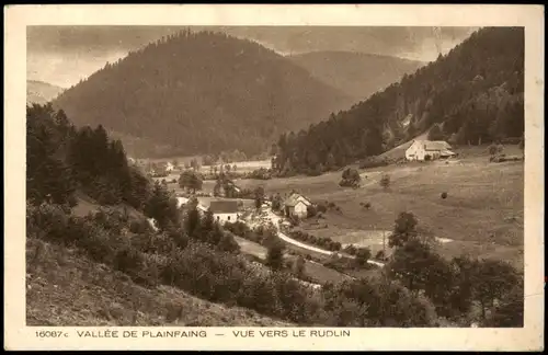 CPA .Frankreich VALLÉE DE PLAINFAING VUE VERS LE RUDLIN 1920