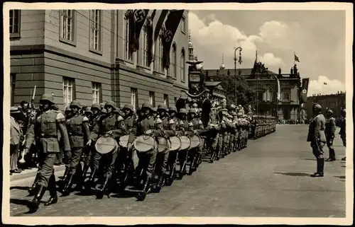 Ansichtskarte  Unsere Wehrmacht, Aufmarsch Orchester 1939