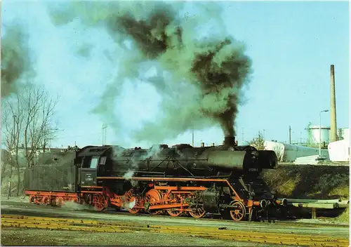 Ansichtskarte Güstrow Dampflokomotiven im Ostseebezirk: Lok BR 41 1982/1984