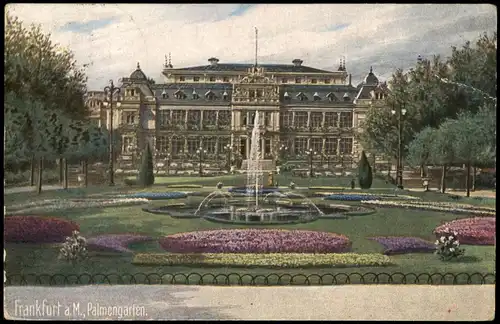 Ansichtskarte Frankfurt am Main Palmengarten WIRO-KÜNSTLERKARTE 1928