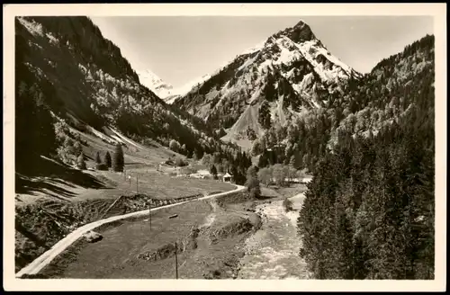 .Bayern Allgäuer Alpen Kurorte Hindelang Hinterstein 865 m 1955