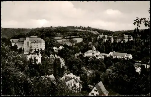 Ansichtskarte Schönstatt-Vallendar Panorama-Ansicht Gesamtansicht 1956